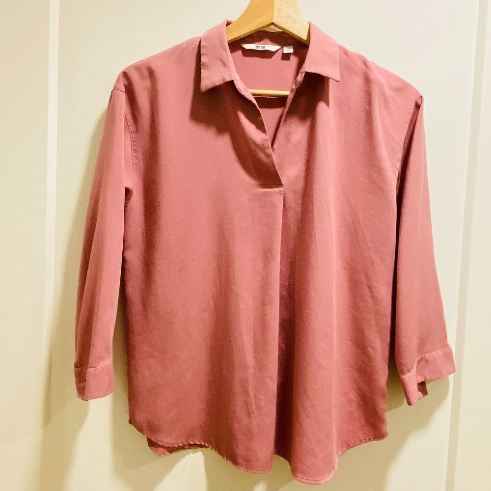 Elegantly Simple Long Sleeve Blouse